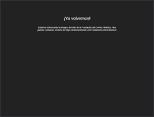 Tablet Screenshot of fundacioncentrohistorico.com.mx